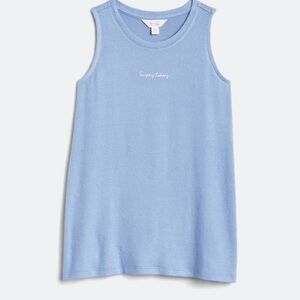 R+R graphic brushed swing tank…blue size medium (8-10).